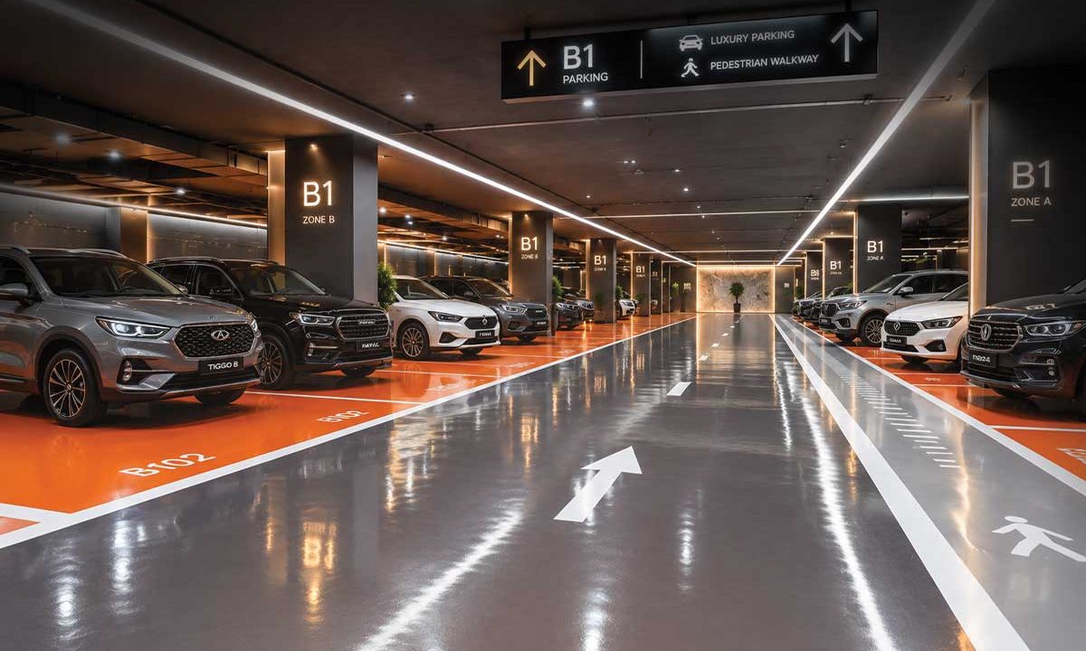 پارکینگ با کف اپوکسی